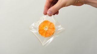 Homemade Bioplastic heatsealed packaging [upl. by Adnale]