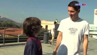 Messi con Gabriel Muniz [upl. by Arretal]