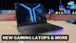 CES 2024  Lenovos New Gaming Laptops amp More [upl. by Etnoval853]