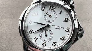 Patek Philippe 5134G Calatrava Travel Time 5134G001 Patek Philippe Watch Review [upl. by Atsahc]