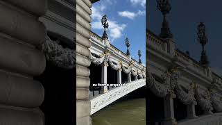 Puente Alejandro III donde ocurre la escena final de “Medianoche en París” paris [upl. by Zeiger]