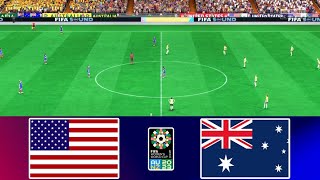 FIFA 23  USWNT vs AUSTRALIA W  July 5 2024  FIFA Womens World Cup 2023  PS5 Gameplay [upl. by Ppik]