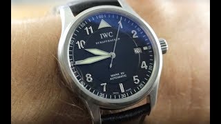 IWC Pilots Watch Mark XV Spitfire IW325311 IWC Watch Review [upl. by Frederic]