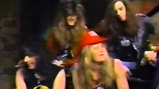 MTVs Headbangers Ball  Ace Frehley amp Skid Row Interview  Cold Gin [upl. by Assenar791]