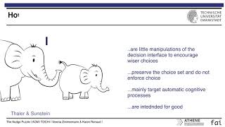 The Nudge Puzzle Matching Nudge Interventions to Cybersecurity Decisions [upl. by Erastatus]