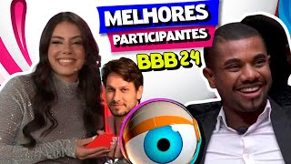 BBB24 OS 10 MELHORES PARTICIPANTES DA EDIÇÃO  PRÊMIO ELIÉSER AMBRÓSIO [upl. by Chirlin918]