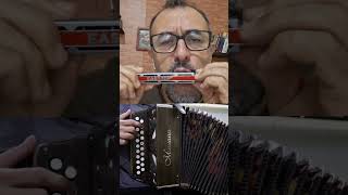 Easttop tremolo harmonica in G tuned in the same wetness of a diatonic accordion [upl. by Reitrac]