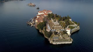 Lago Maggiore Isole Borromee riprese dal drone Aquila1 [upl. by Ayrolg314]