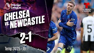 Highlights amp Goals Chelsea vs Newcastle 21  Premier League  Telemundo Deportes [upl. by Ellord151]