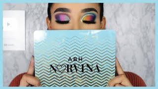 ABH x NORVINA VOL 2 PALETTE REVIEW [upl. by Nwahser290]