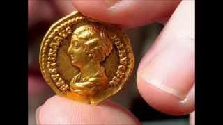 2650 Roman gold coins discovered in Trier Germany  Trierer Goldmünzenschatz [upl. by Ahtelahs]