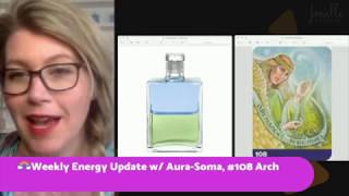 AuraSoma 108 Archangel Jeremiel Midtone TurquoiseMidtone Olive Weekly Energy Update [upl. by Noe]