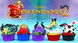 DESCENDANTS 2 CUPCAKES UMAEVIEMALJAY AND CARLOS [upl. by Ddene]