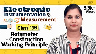 Introduction to Rotameter  Flow Measurement Transducers  Electronic Instruments and Measurements [upl. by Marcell703]