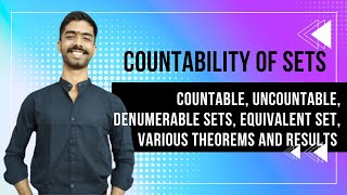 Countable and Uncountable Sets Denumerable Sets  One Shot  Real Analysis Hindi [upl. by Bertha]