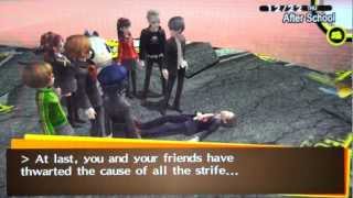 Persona 4 Golden  Adachi Social Link 9 Hunger Arcana [upl. by Natsreik]