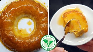 BUDIN DE PAN VEGANO  LECHE DE SOJA CASERA  soyvelen [upl. by Idyh]