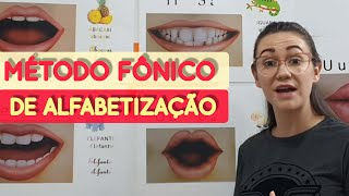 MÉTODO FÔNICO DE ALFABETIZAÇÃO [upl. by Warring]