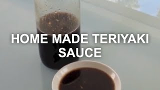 Home Made Teriyaki Sauce Recipe cheekyricho [upl. by Salvucci]