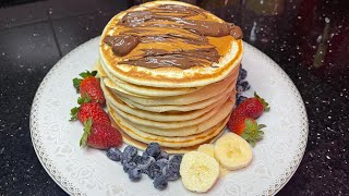 Recept za najbolje američke palačinke  Recipe for the best american pancakes 🥞 [upl. by Nrubliw]