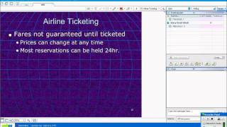 Travel Agent Training Video Airfares and Consolidators  Pulaski Tickets amp Tours [upl. by Leahcimed]