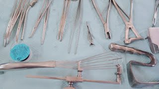 Instrument set for Decortication and Thoracotomy। Instrument set for lung surgery [upl. by Ahsenet]