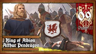 9 Crusader Kings III Roleplay  Arthurian Christianity and Britannias Empire House Pendragon [upl. by Kcirtapnaes]