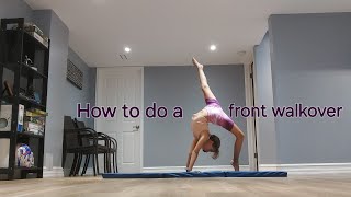 front walkover tutorial [upl. by Elodie]