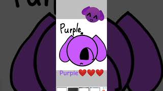 Gift for Purpleemojicatr4f she my friend now and she my first remixer D ibispaintx purple [upl. by Oeflein635]