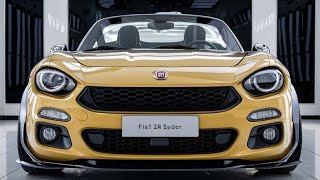 The AllNew 2025 Fiat 124 Spider A Perfect Blend of Style Performance and Luxury [upl. by Ralston]