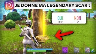 INSTAGRAM CONTRÔLE MA PARTIE FORTNITE BATTLE ROYALE [upl. by Yarb]