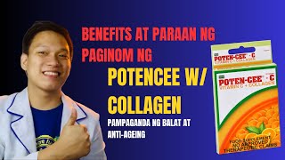 POTENCEE WITH COLLAGEN PAMPAGANDA NG BALAT [upl. by Percy]