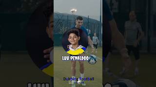 RONALDO JR BIKIN DODO PUSING dubbingbola ronaldojr shorts [upl. by Yelnet417]