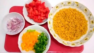 طريقه المكرونه المبكبكه الليبي الاصليه المبكبكهPasta with hot sauce new cooking [upl. by Walsh]