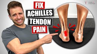 Heal Your Achilles Tendonitis At Home Achilles Tendon Treatment [upl. by Reese504]