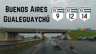 Scenic Drive From BUENOS AIRES to GUALEGUAYCHÚ 🚗🌿 [upl. by Nazay]