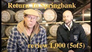 ralfy review 1000 55  Return To Springbank  warehouse maltmoment [upl. by Premer941]