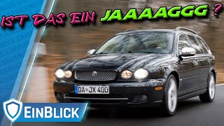 Jaguar XType Estate 22 D 2008  Diesel und Frontantrieb LUXUSMondeo oder ECHTER Jaguar [upl. by Fen876]