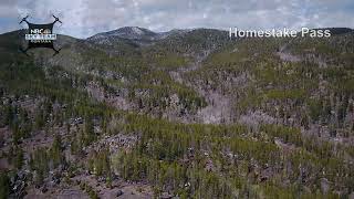 Treasure Flight high above Homestake Pass [upl. by Thier]