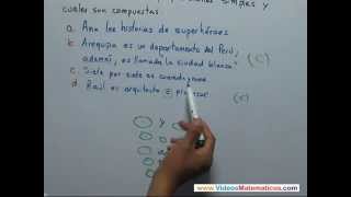 Proposicion Simple y Compuesta  MatematicaPasoAPasocom [upl. by Sharai]