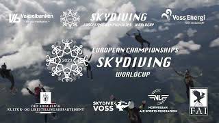 Skydiving World Cup Voss  2023 Are You Ready [upl. by Imaon]