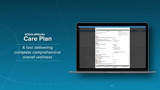 eClinicalWorks Care Plan Manage Patient Enrollments and Tailor Care to Patients Needs [upl. by Miki194]
