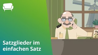 Satzglieder bestimmen So erkennst du Satzglieder im einfachen Satz [upl. by Anairo32]