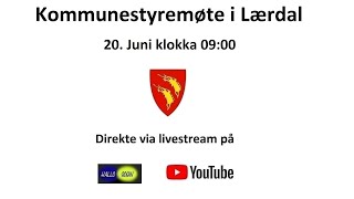 Kommunestyremøte i Lærdal 20 juni 2024 [upl. by Okier]