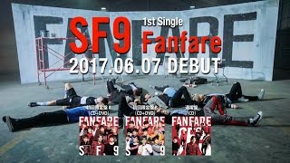 SF9 日本デビューシングル「Fanfare」全曲ダイジェスト [upl. by Obla]