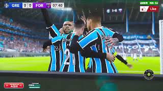 LIVE EFOOTBALL GREMIO X FORTALEZA I 🎮⚽️ ASSISTA GAMEPLAY PC PES21 [upl. by Ennaul]