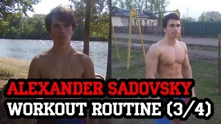 Alexander Sadovsky WorkOut Routine 34 [upl. by Yenaled]