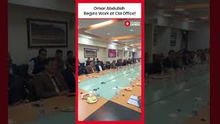 Omar Abdullah Holds Meeting with Department Secretaries at CM Office [upl. by Audrey]