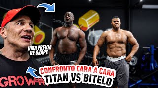 BITELO COLOCA PRESSÃƒO NO TITAN NA AVALIAÃ‡ÃƒO DE SHAPE COM FABIO GIGA [upl. by Halsy698]