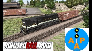 Jointed Rail EMD SD35 – SOU [upl. by Bridgette68]